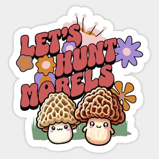 morel hunter Sticker